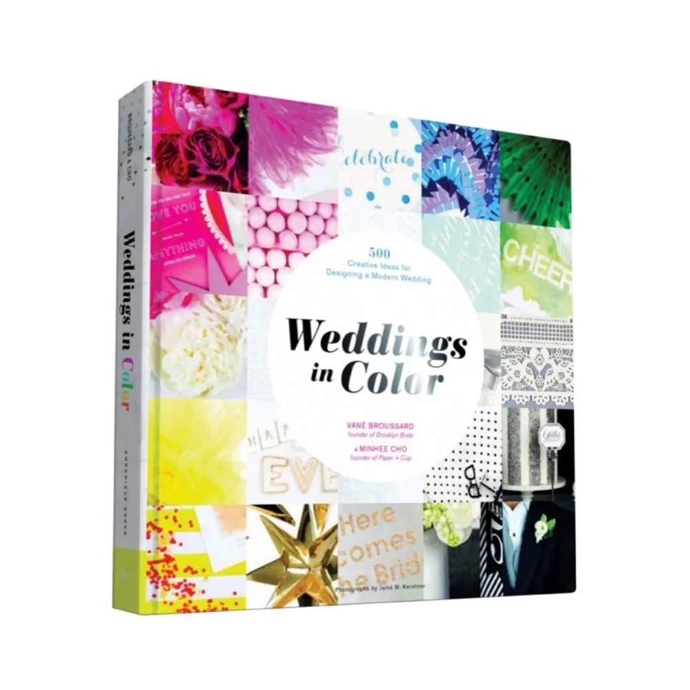 🆕 Weddings in Color Hardback 500 Ideas for a Modern Wedding